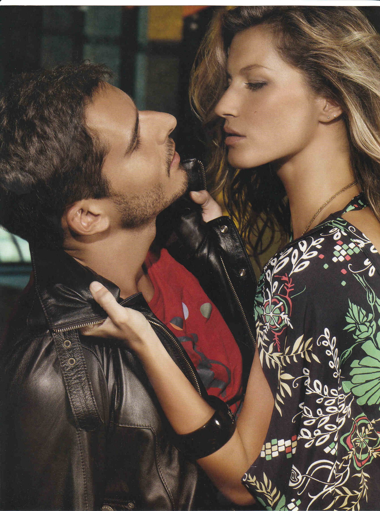 Leo Peixoto starring the Iodice campaign with supermodel Gisele Bündchen